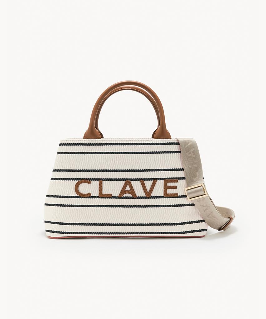 Clave Elena Black Tote Bag