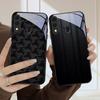 Темная геометрическая текстура Для Samsung Galaxy A20 A20s 21s A22 A23 A24 A25 A26 A42 A90 A50 A55 52s A56 A70 A71 72 стеклянный чехол для телефона
