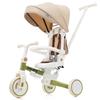 BTM Folding Tricycle for for Ages with Swivel Leaf Green 7-in-1 Kids, Push-and-Play, 7-Way, 1-3, Seat,
