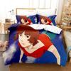 Комплект постельного белья Anime Paprika Single Twin Full Queen King Size Bed Set Adult Kids Bedroom Duvet cover Sets Anime Bed Sheet Set