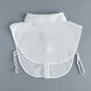 Women's Handmade Beads Fake Collar for Womens Half Shirt Blouse Tops Shirt Detachable Collar False Collar