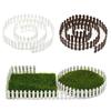 100*5Cm Miniature Small Wood Fence Diy Fairy Garden Micro Dollhouse Gates Decor
