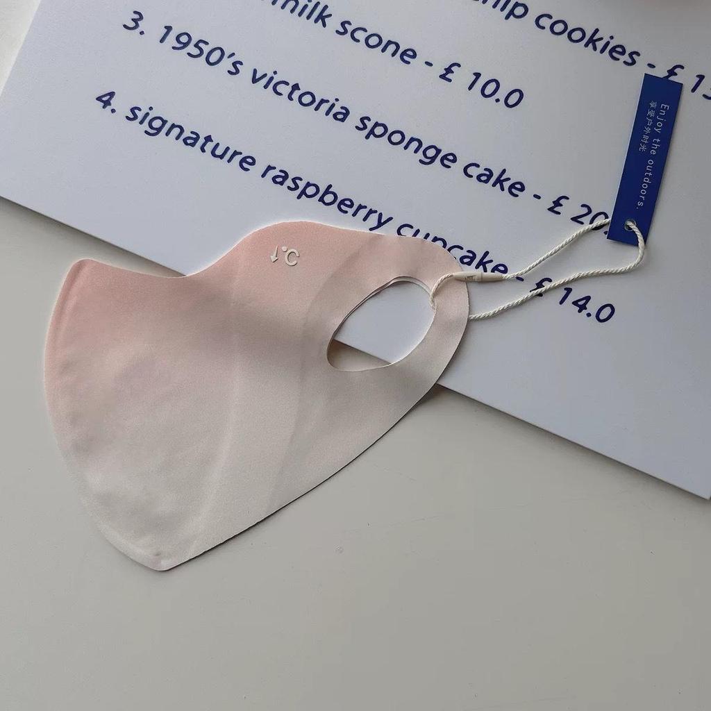 UPF50+ 3D Eye Protection Ice Silk Sunscreen Mask - Моющаяся и устойчивая к УФ-излучению модная маска