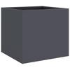 Plant Pot Anthracite 32 x 30 x 29 cm Steel