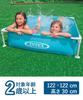 INTEX Mini Frame Pool Blue 122 X 122 X 30cm 57173 Japanese [Genuine Product]