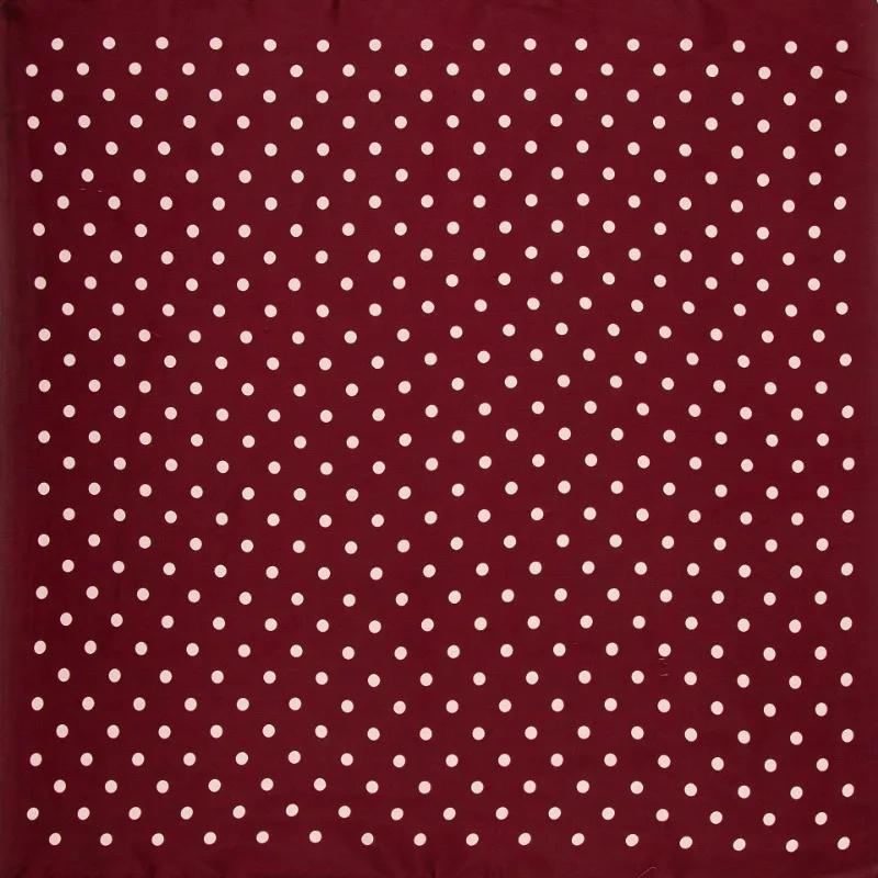 70cm Fashion Polka Dot Printed Scarf for Women Spring and Summer New Emulated Square Scarf for Trendy Versatile Headscarf Shawl