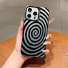 Модный спиральный узор Чехол для мобильного телефона Apple 13/14 12pro/11promax Персонализированный жесткий чехол для iPhone16/15