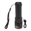 Y48 365nm Ultraviolet Flashlight Rechargeable Black Light Flashlight for Resin Curing Currency