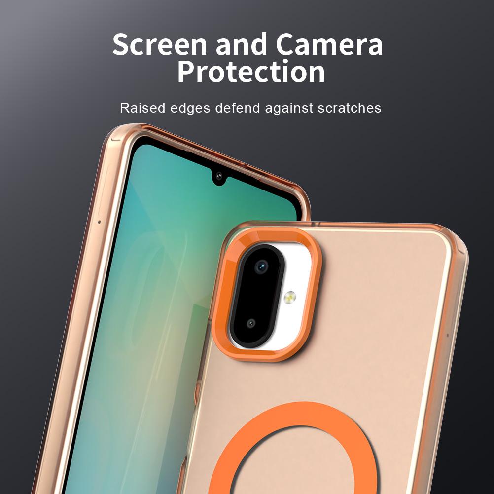 For Samsung Galaxy F06 5G/M06 5G Case Compatible with MagSafe Anti Drop Hybrid Phone Back Cover