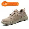 Labor Insurance Shoes Men's Breathable Anti-smashing and Anti-piercing Steel Bag Head Insulation 6KV Wear-resistant Safety Shoes