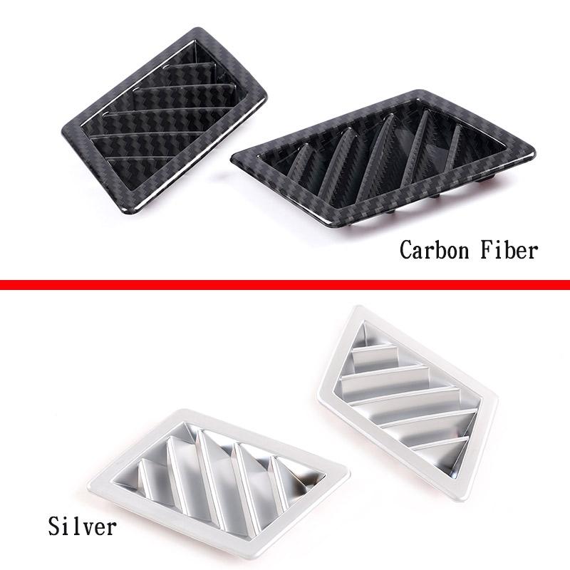 Для BMW X3 E83 2006 2007 2008 2009 2010 ABS хром/углеродное волокно приборной панели автомобиля вентиляционная рамка крышка отделка наклейки автомобиля