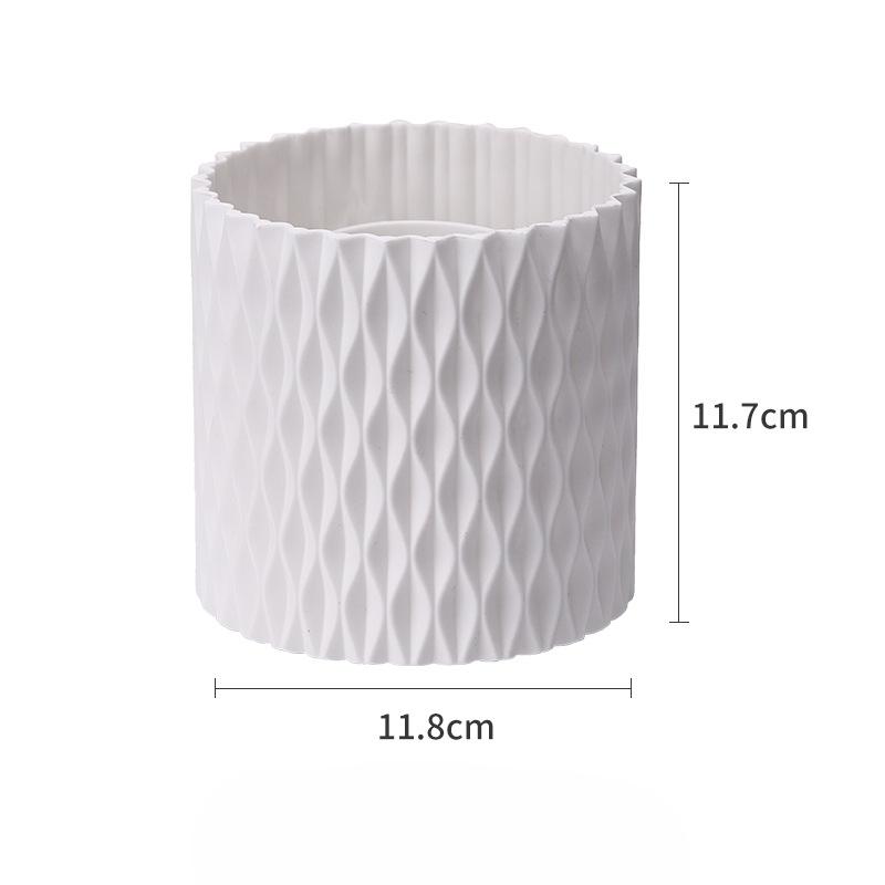 Вращающийся на 360 градусов стакан для кистей для макияжа, коробка для хранения кистей, держатель для помад, карандашей для бровей, кистей для теней, пылезащитный держатель для ручек