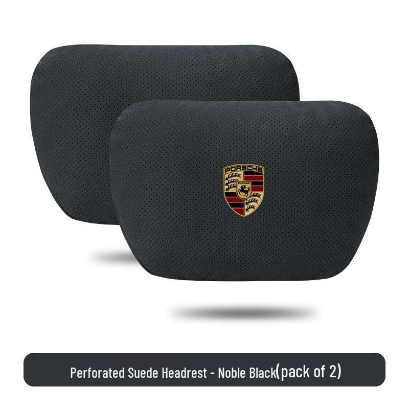 Porsche Macan/Cayenne Headrest Neck & Lumbar Support Pillow: Fits 718, Panamera, 911