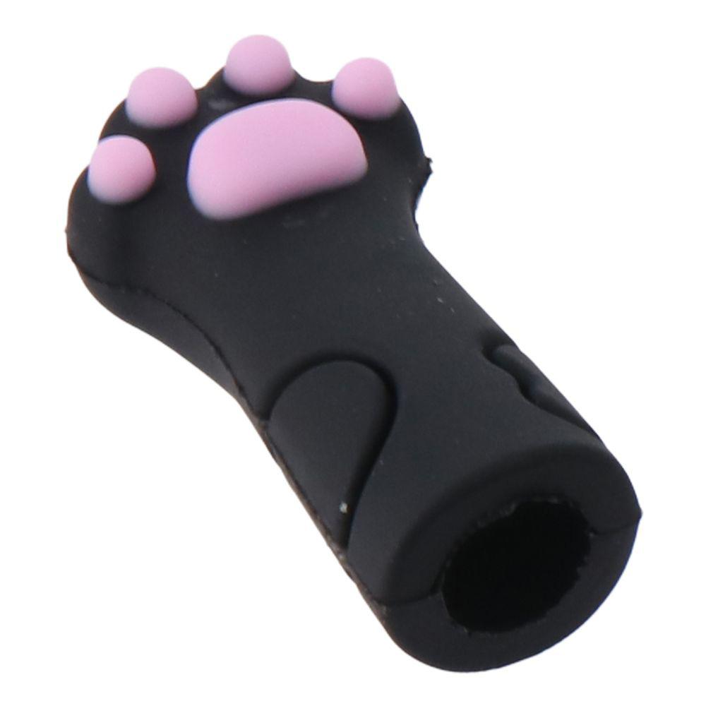 5 Color Cat Paw Stoppers Silicone Knitting Needle Needle Minder Knitting Accessories