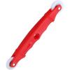 Screen Rolling Tool with Nylon Wheels Screen Spline, Roller Tool with Plastic Handle, Sliding Screen Door Roller, Screen Door Roller, Nylon Double