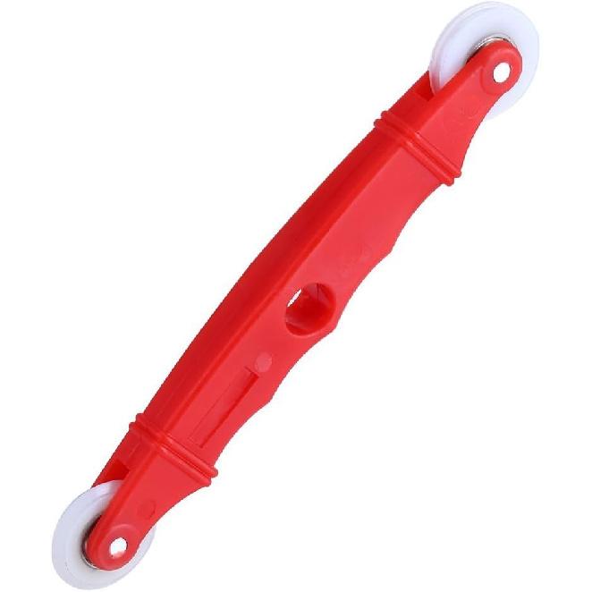 Screen Rolling Tool with Nylon Wheels Screen Spline, Roller Tool with Plastic Handle, Sliding Screen Door Roller, Screen Door Roller, Nylon Double