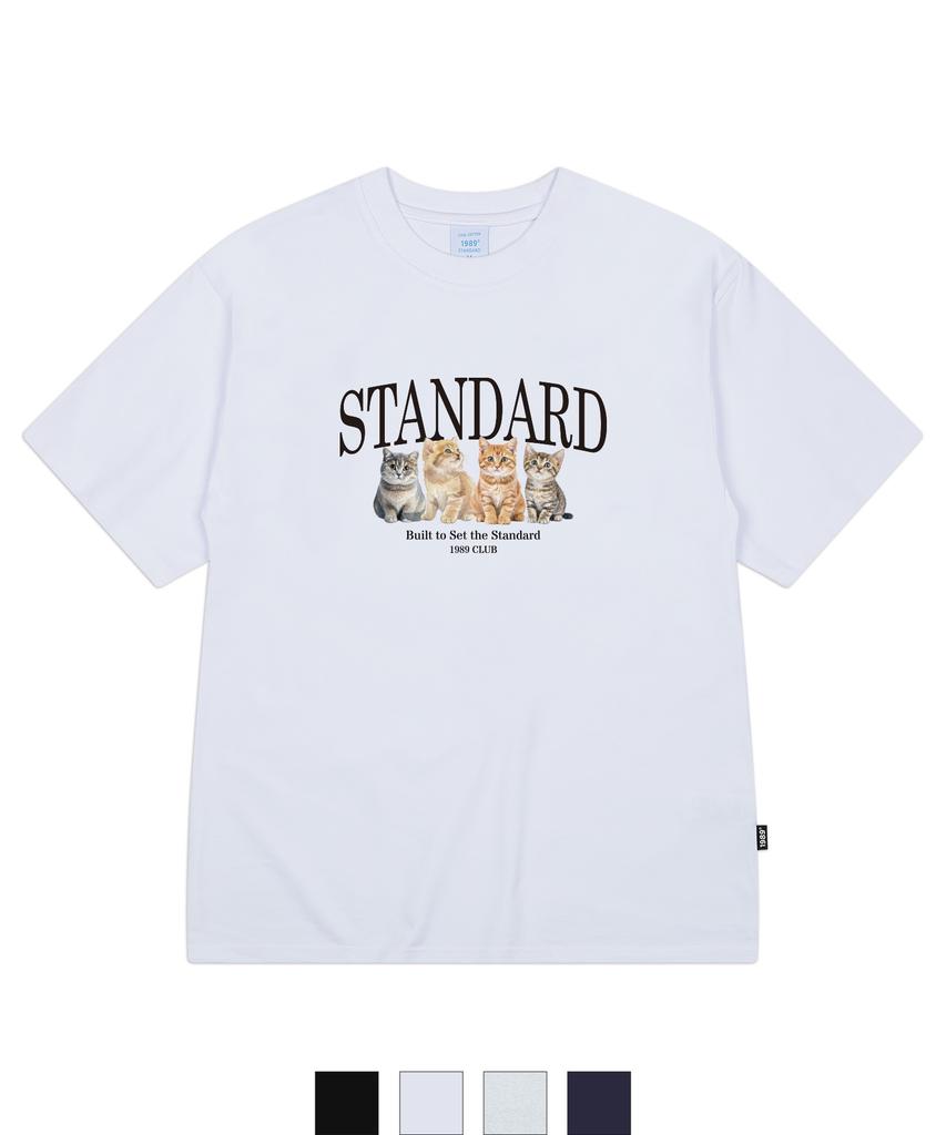 1989STANDARD Standard Cat Cool Cotton Oversized Short Sleeve (Sisstd-0260)