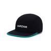 VARZAR Logo Two-Tone Camp Cap Black