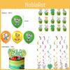 Make Your Party Shine With These Green Themed Forest Animal Wild One Decorations