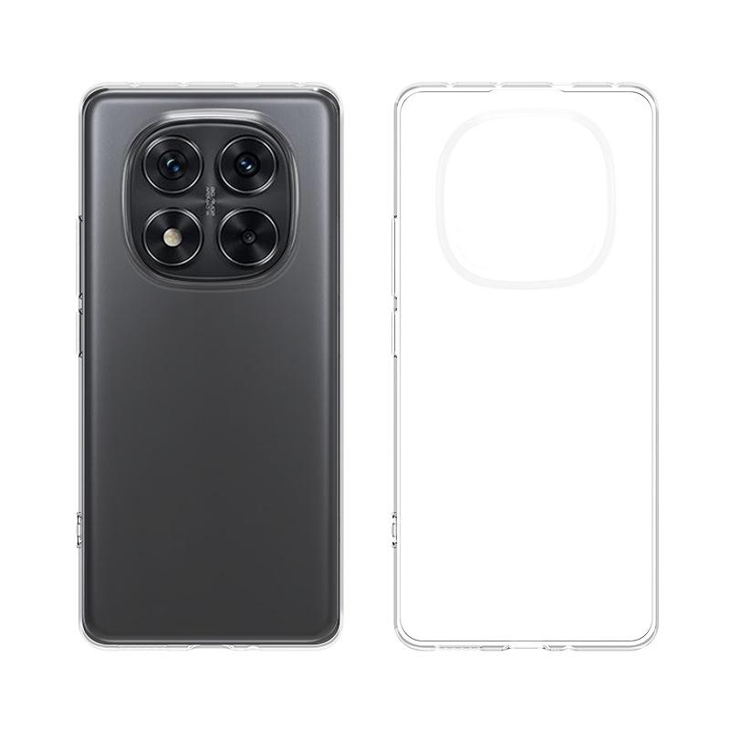 Подходит для Redmi Note 15Pro ультратонкий прозрачный чехол для мобильного телефона Redmi NOTE 17 4G высокопрозрачный мягкий чехол из ТПУ