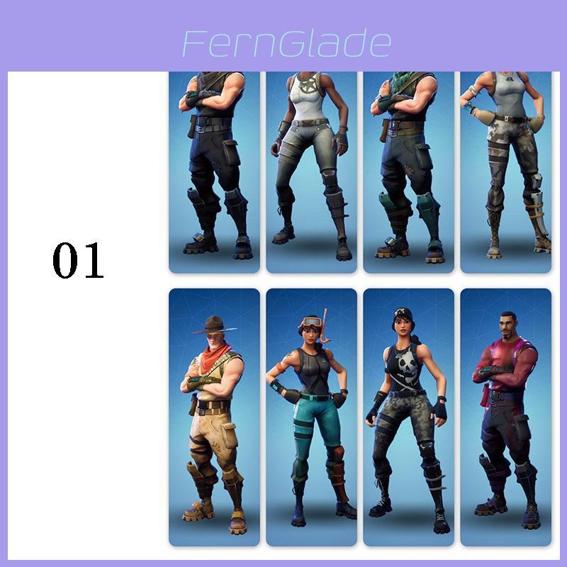 Fortnite 8pcs Bookmarks Kids Gift Present Perfect Party Bags Royale Battle