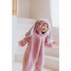 Spring Baby Girls Boys Rabbit Romper Jumpsuit Hooded Pajamas Boys Homewear Outfits Baby
