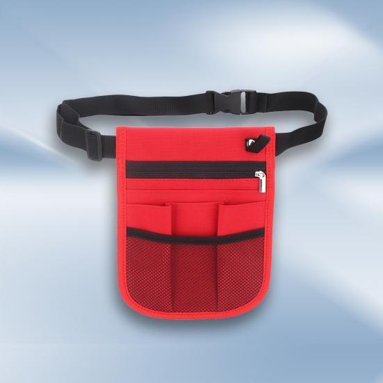 Поясная сумка для медсестры с несколькими карманами, водонепроницаемая пряжка на молнии, регулируемая ткань Оксфорд, инструменты для кормления, поясная сумка, больничные принадлежности