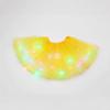 LED Fairy Lights Sequin Star & Moon Mesh Skirt for Kids - Glowing Performance Dancewear