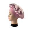 Women's Wide Brim High Elastic Satin Sleep Cap & Chemotherapy Hat for Autumn/Winter Hair Care