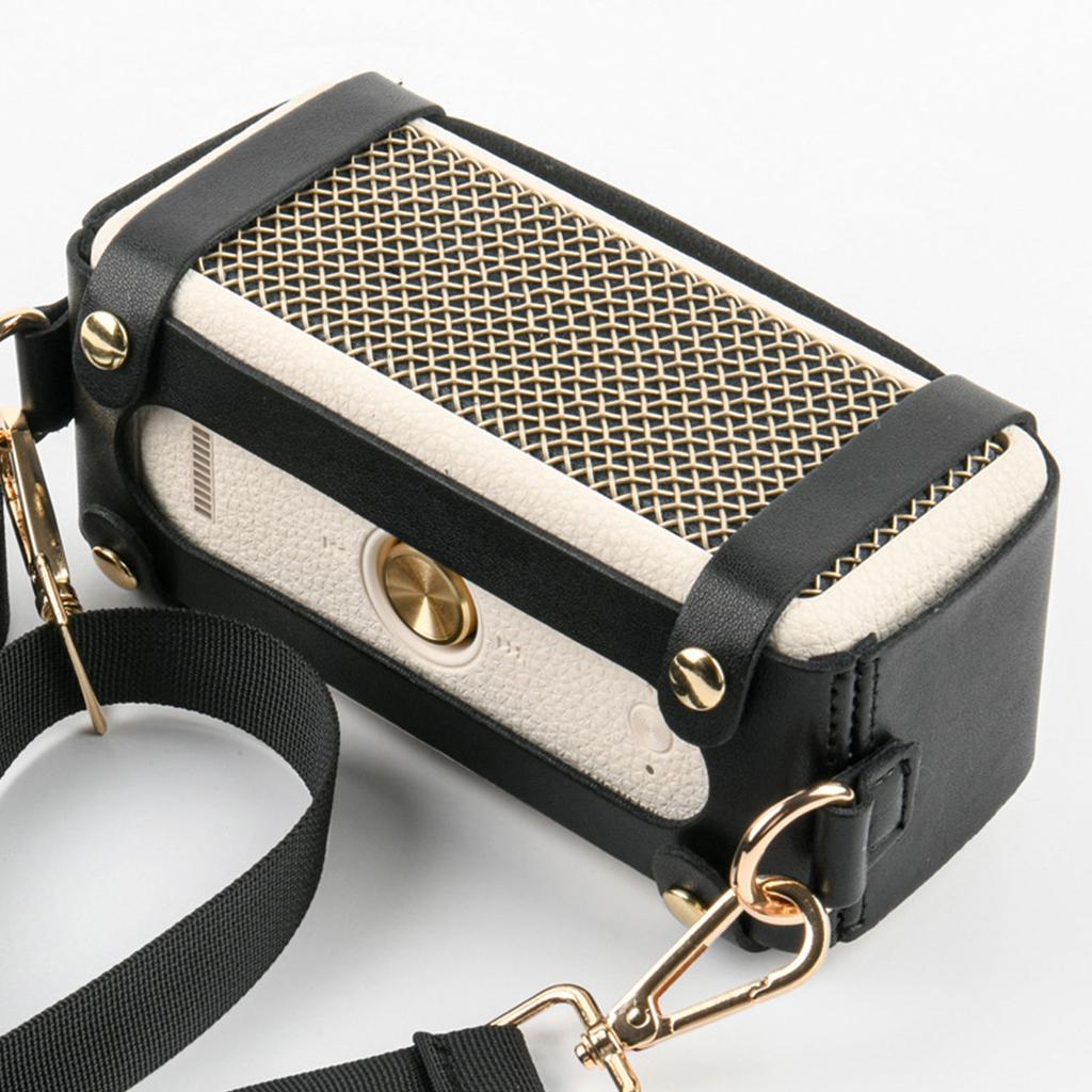 Модный ПУ чехол Модный ремешок для портативной колонки Повышенная безопасность Легко носить с плечевым ремнем для ME II