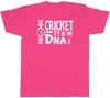 Cricket Its in my DNA Unisexs Unisex TShirt Tee