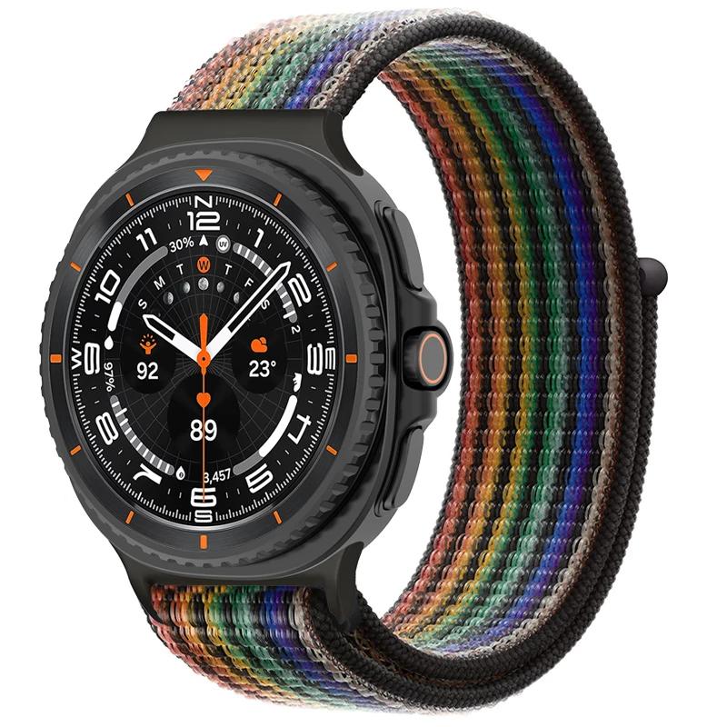 Плетеные ремешки для часов Для Samsung Galaxy Watch 8 ремешок 40 мм 44 мм дышащий Браслет для Watch 8 классический ремешок 46 мм Аксессуары