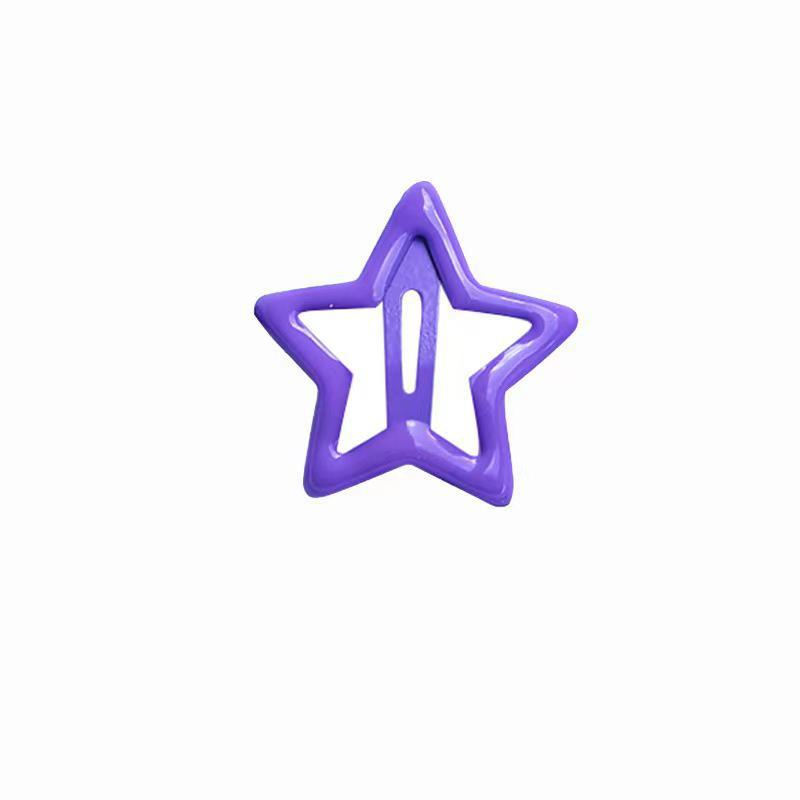 Y2K Dopamine Star Hairpin: Cute Five-Pointed BB Clip for Bangs and Sides