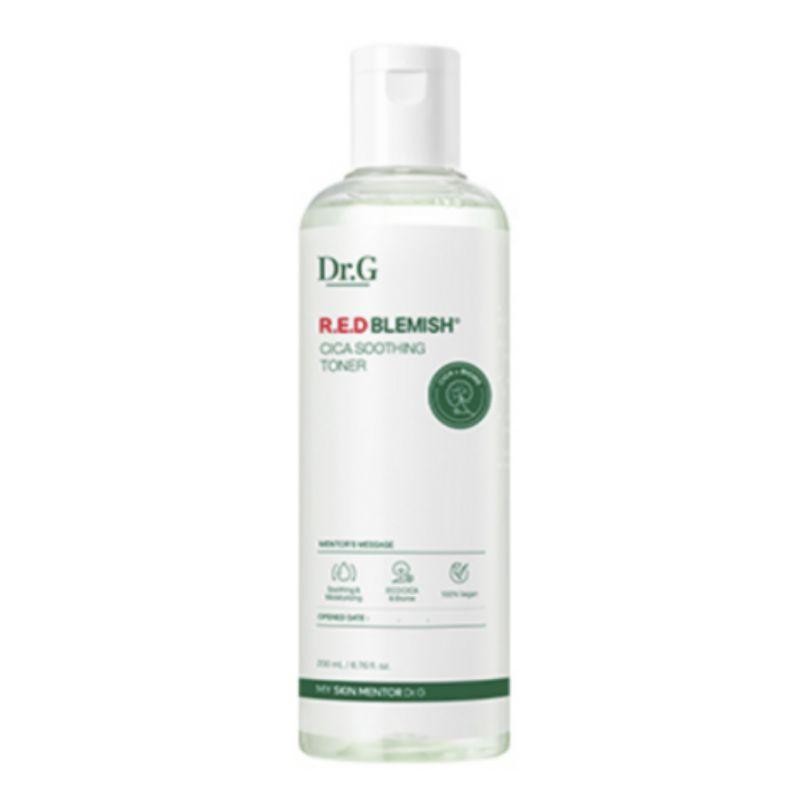 Dr.G Red Blemish Cica Toner 200ml + Lotion 150ml Skincare Set – Soothing & Hydrating Korean Cica Care (1 Set)