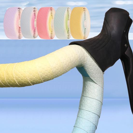 2 Rolls Bike Bike Grip Tape Handlebar Tape EVA Road Thick Non-slip Bicycle Handle