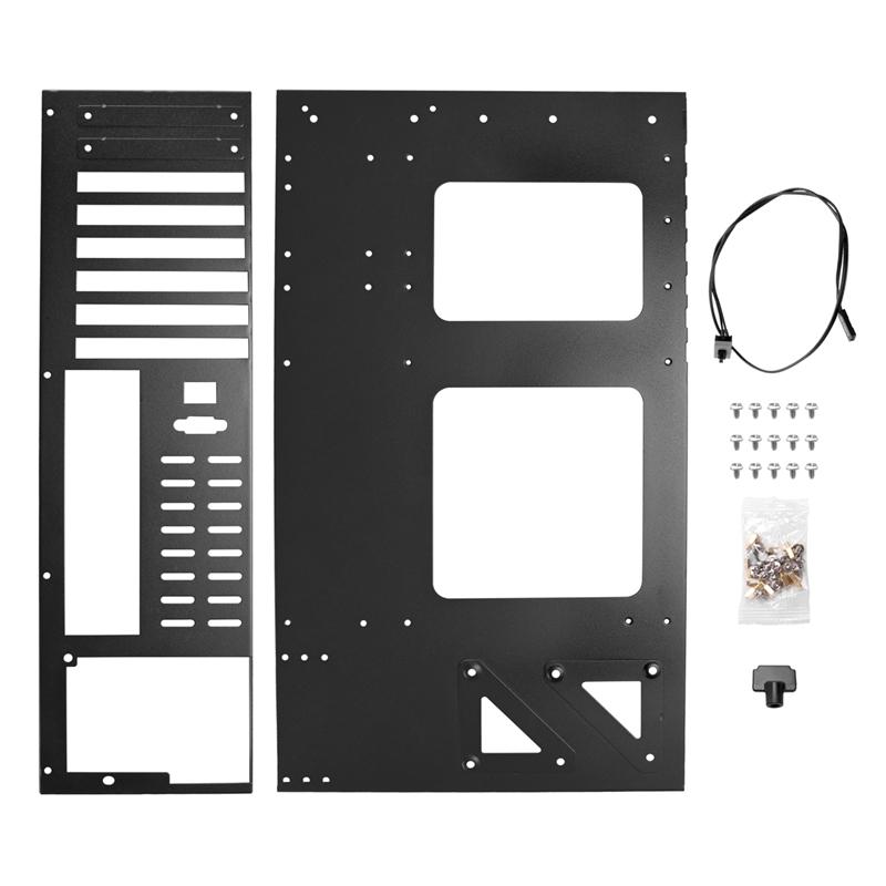 Mining Frame Mining ETH Motherboard Bracket Thickened Bitcoin Mining Rig Case Support ITX/ Mini ATX For 8 GPU