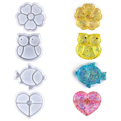 Коробка для хранения, силиконовая форма для хранения ювелирных изделий, эпоксидная форма для хранения ювелирных изделий, безделушки, подарочная коробка, литейные формы для рукоделия