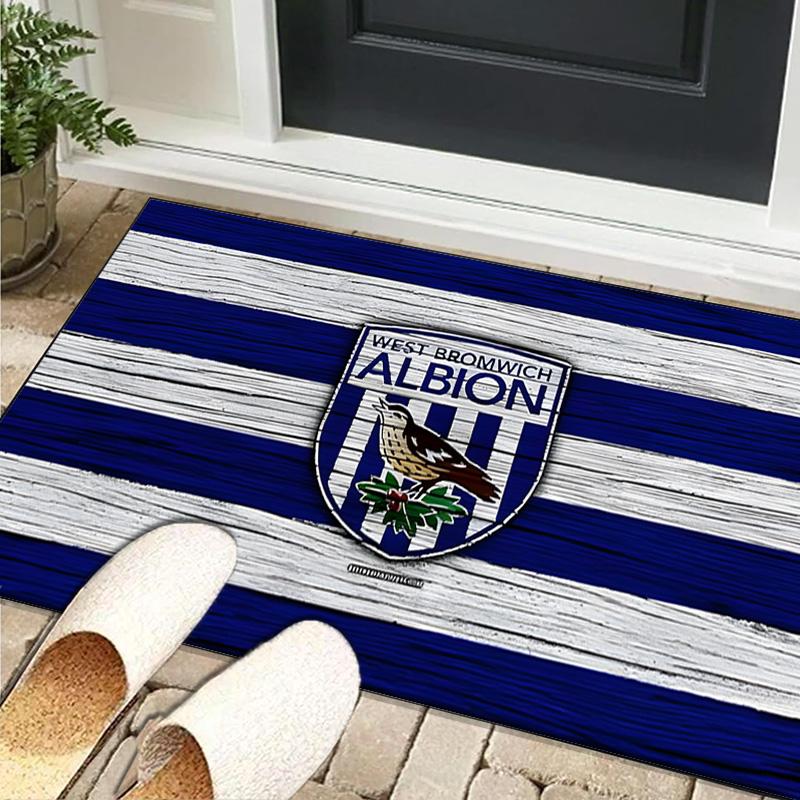 1PC rug Bromwich Albion Carpet, Chair Rug,Area Rug for Office Bedroom living rooms bedroom, Doormat decor Christmas fan gifts