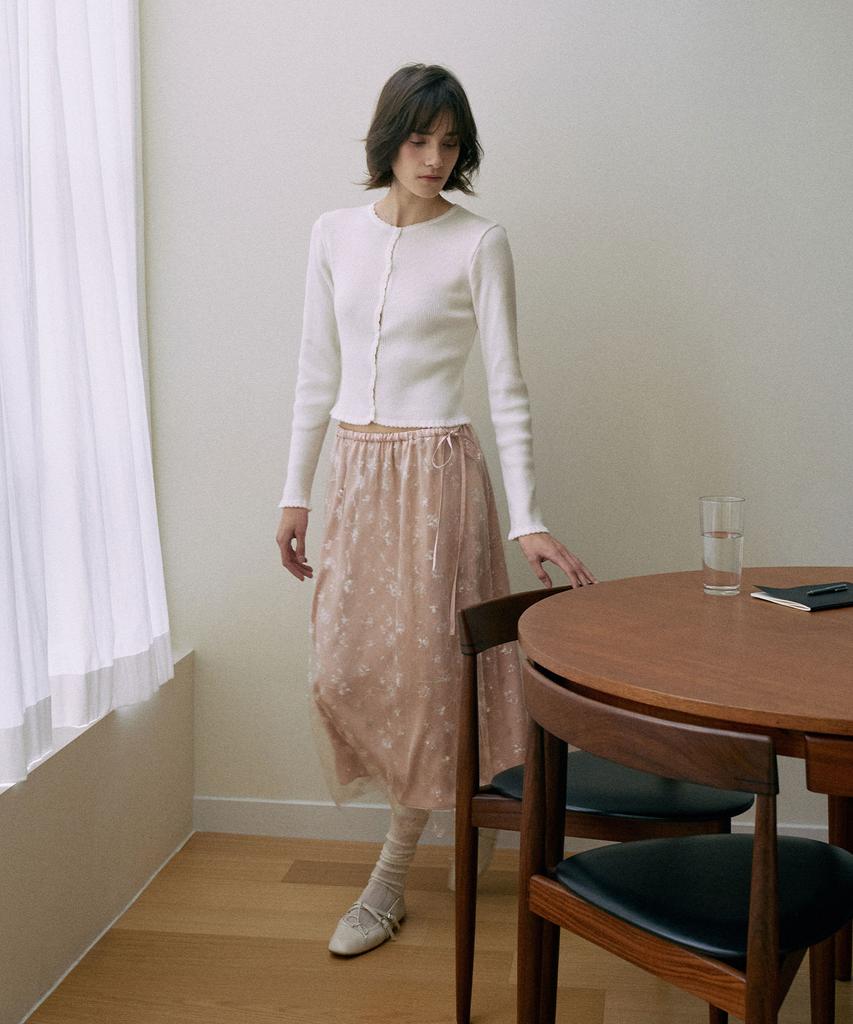 Lamerei Spangle Layered Skirt[Lmbespsk5406]-2Color