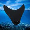 Mermaid Swimsuit Fin Plastic Diving Fins Swimming Training Fins Professional Snorkeling Flippers Leg Strength Building Kids Swimming Flipper