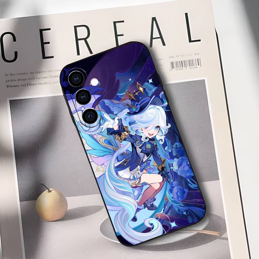 F-Furina G-Genshin I-Impact Чехол для телефона Силиконовый Мягкий Для Samsung Galaxy A73,A72,A71,A70,A53,A52,A51