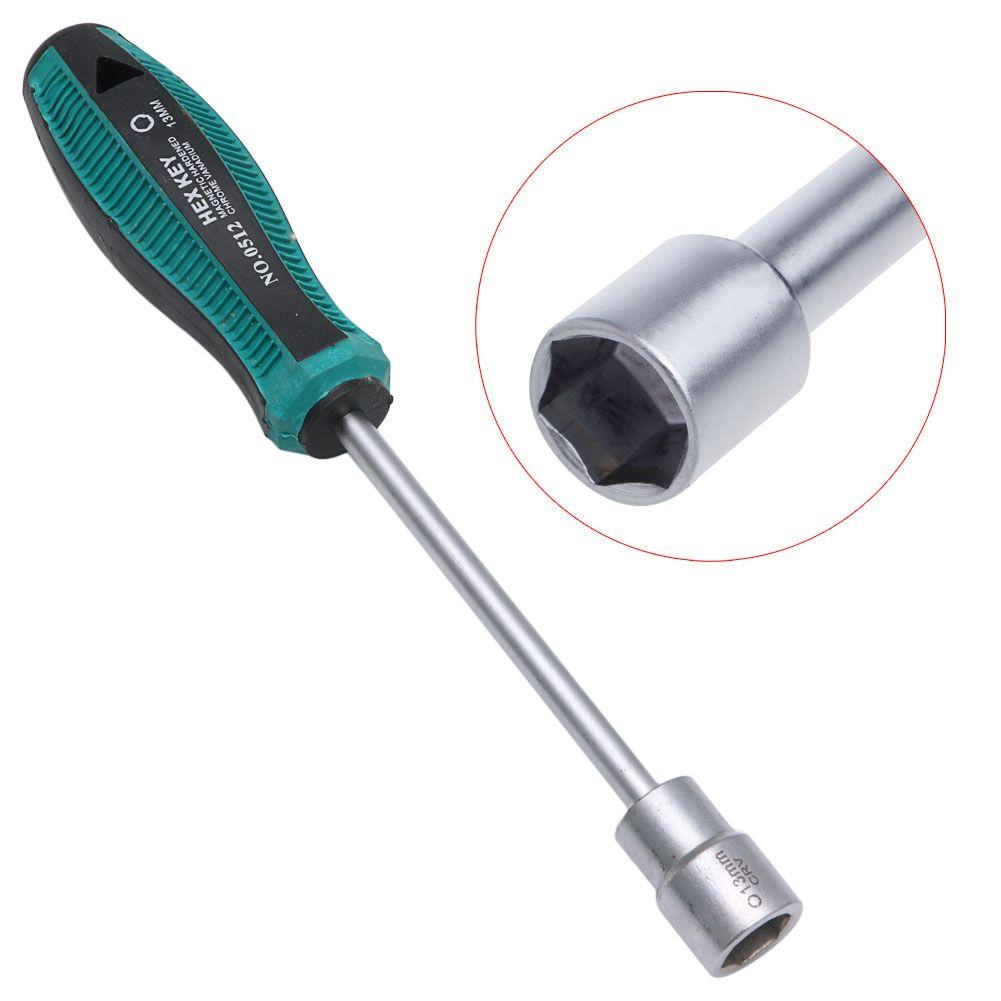 Metal Socket Driver Wrench Screwdriver 3mm-14mm Hexagonal Screw Driver Repair Tools for Maintenance and Repair