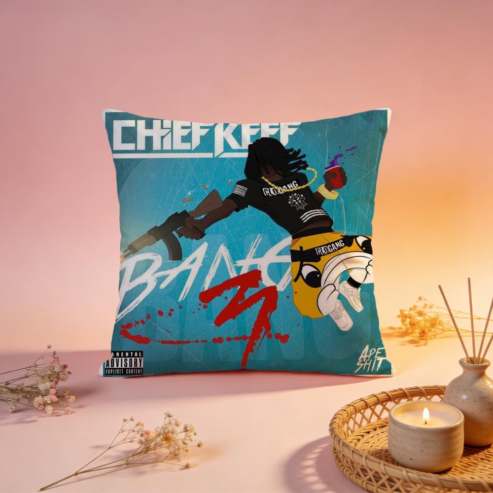 Стильная наволочка CChief Keefable, удобная, прочная, для подушки, многоцелевая, для дома, офиса, автомобиля, дивана