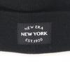 New Era FREE BASIC CUFF KNIT EST1920 BLK Knit Cap with Cuff Black Patch,