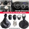 Для Volkswagen VW Transporter T5 T5.1 Gp 2003-2011 T6 Автомобильная ручка переключения передач, рычаг переключения передач, кожаные гетры, чехол для багажника, воротник