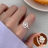 Butterfly Unique Adjustable Knot Floral Ring Collection Stylish Copper Geometric Design For Daily Wear
