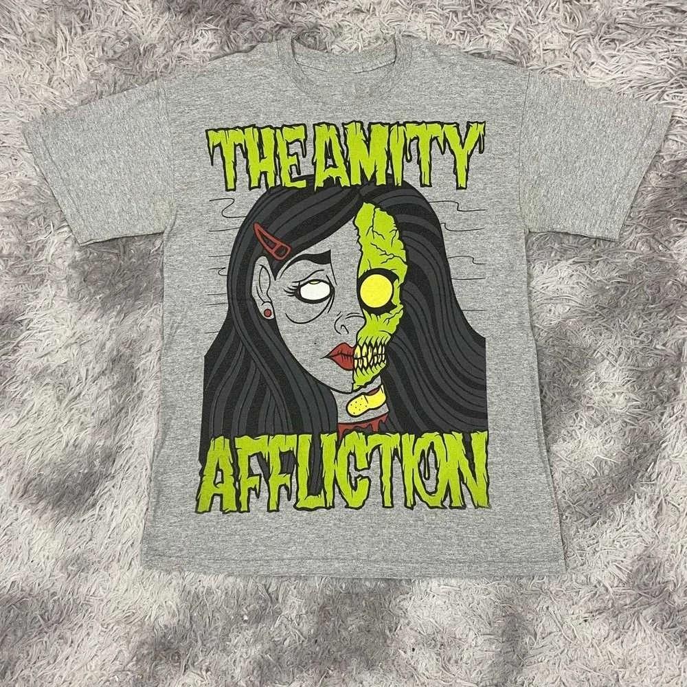 Футболка The Amity Affliction Youngbloods Серая S-5XL BB688 Унисекс