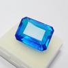 54.45 Ct Emerald Cut CERTIFIED Lab-Created Blue Sapphire Gemstone Free Delivery M-1054-Ra