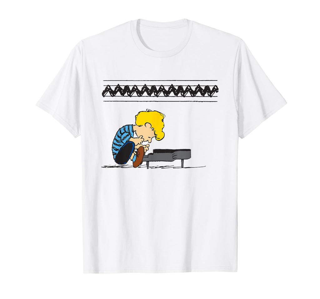 Peanuts Schroeder At the Piano T-shirt