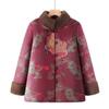 Winter Jacket Women's Warm Cotton-padded Jacket with Velvet Winter New Cotton-padded Jacket